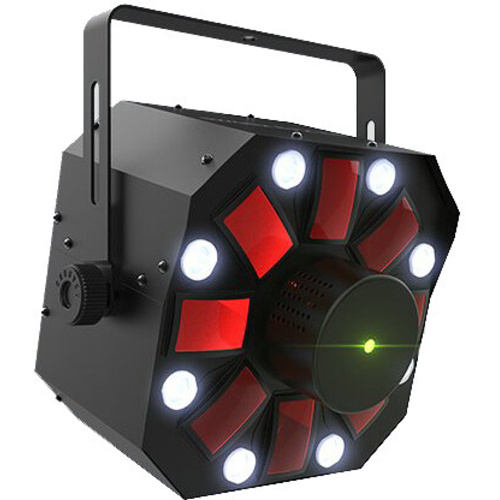 Chauvet DJ Swarm 5 FX ILS 3-in-1 Multi-Effects with Derby, Lasers, and Strobe