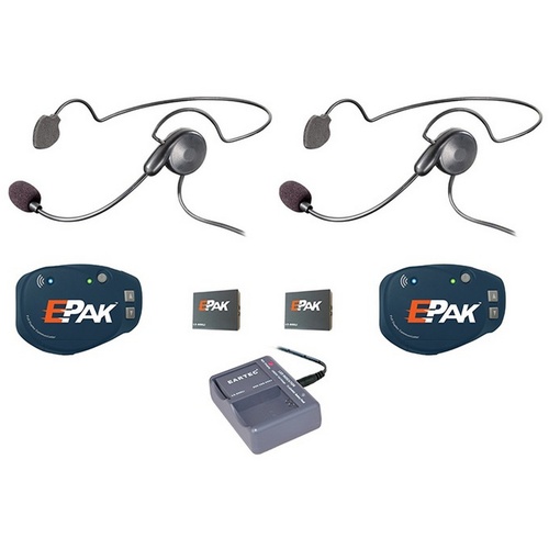 EARTEC UL431 4-Person Wireless Headset System With Cleaning Kit