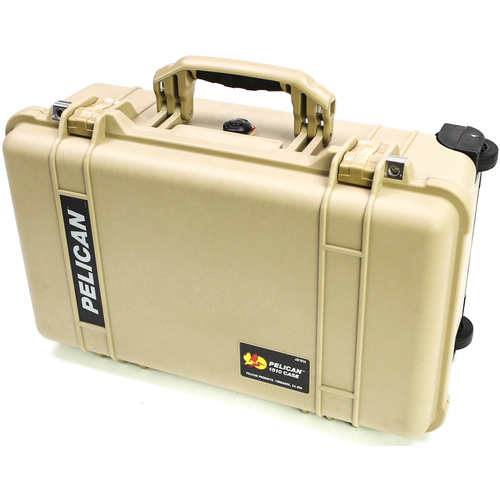 Pelican 1510 Carry on Case without Foam (Desert Tan)