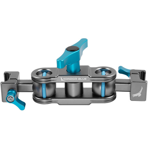 Kondor Blue 5.5" Cine Magic Arm with Double Ball Heads (NATO Clamp, Space Grey)