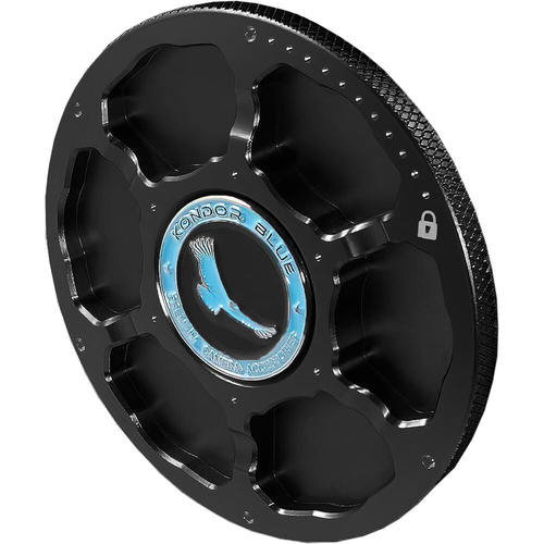 Kondor Blue Aluminium Body Cap for Canon EF Mount Cameras (Black)
