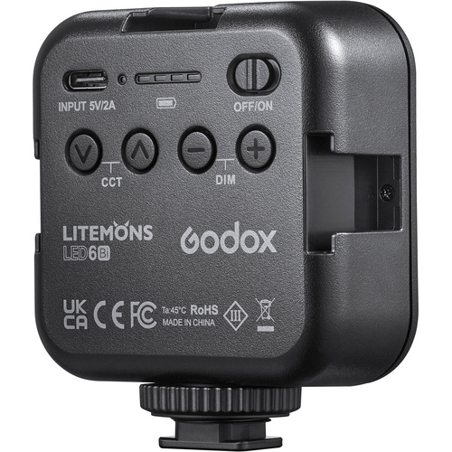 Godox Litemons Bi-Colour Pocket-Size LED Video Light (3200 to 6500K)