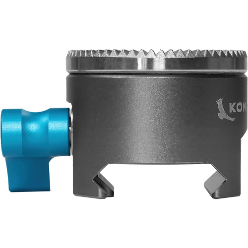 Kondor Blue NATO Clamp to ARRI Rosette Adapter (Space Grey)