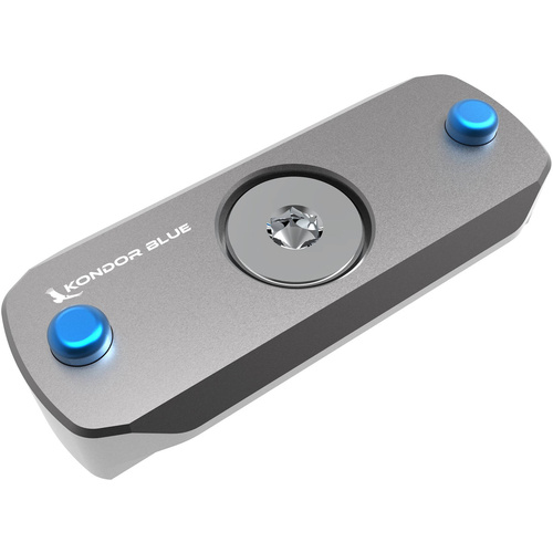 Kondor Blue Monitor Cage NATO Rail (2", Space Grey)