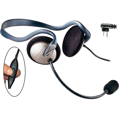 Eartec Monarch Headset with Inline PTT & 2-Pin Motorola Connector