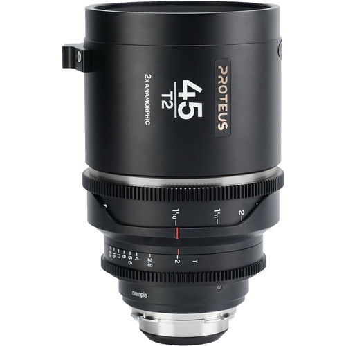 Laowa Proteus 45mm T2.0 2X Anamorphic Lens with EF Adapter (PL Mount, Silver, Feet)