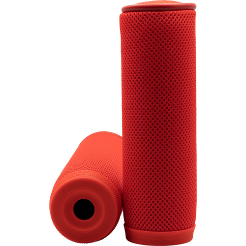 Bubblebee Industries Spacer Bubble Windshield & Fur System for Shotgun Mics (Red, XL/Big Mount)