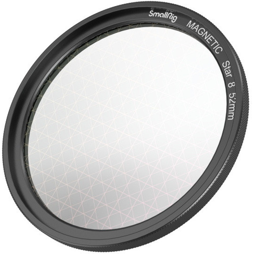 SmallRig 4218 52mm MagEase Magnetic Star-Cross Filter Kit for Magnetic Adapter Ring (8 Points)