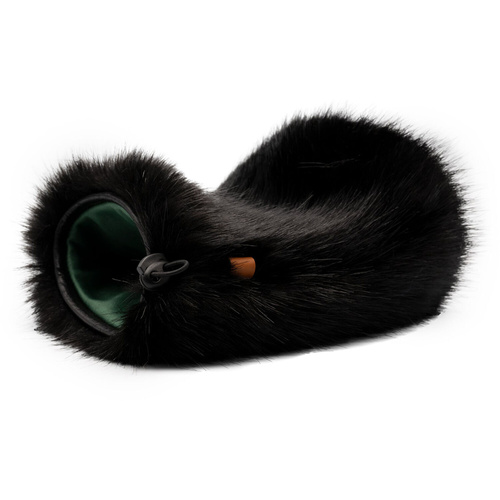 Bubblebee Industries The Short-Haired Spacer Cover for The Spacer Bubble Windshield (Black, Medium)