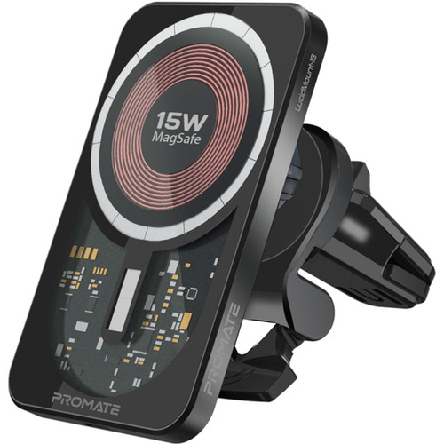 Promate LucidMount-15 15W Car Wireless Charger