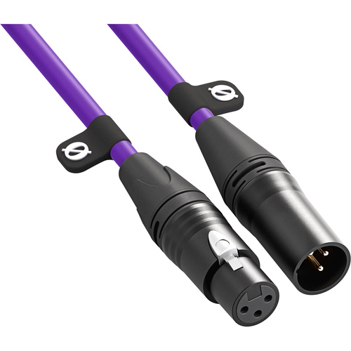 RODE XLR Male to XLR Female Cable (6m, Purple)