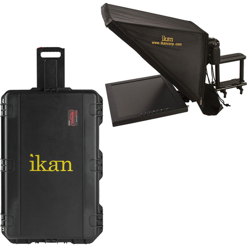 Ikan PT3700 Teleprompter & Hard Case Travel Kit