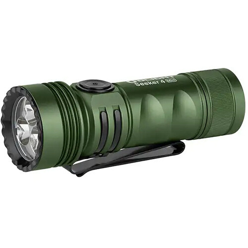 Olight Seeker 4 Mini Flashlight (Cool White, OD Green)