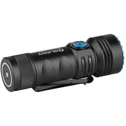 Olight Seeker 4 Mini Flashlight (Cool White, Black)