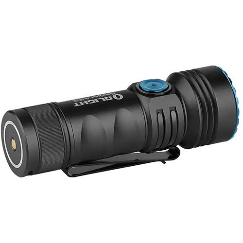 Olight Seeker 4 Mini Flashlight (Neutral White, Black)