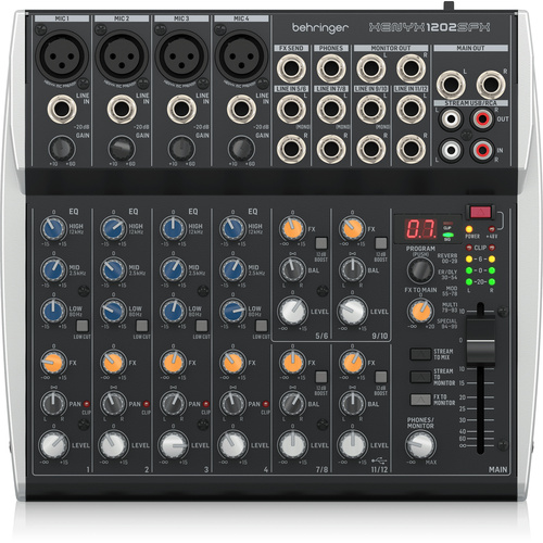 Behringer XENYX 1202 SFX Premium Analog 12-Input Mixer