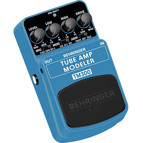 Behringer Tube Amp Modeler Effects Pedal