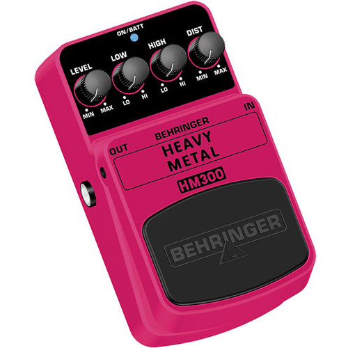 Behringer HM300 Heavy Metal Distortion Effect Pedal