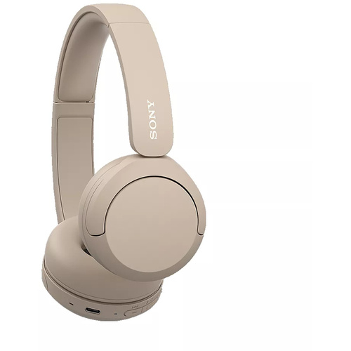 Sony WH-CH520 Wireless Headphones (Beige)