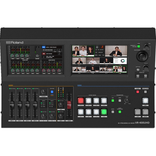 Roland VR-400UHD 4K Streaming AV Mixer