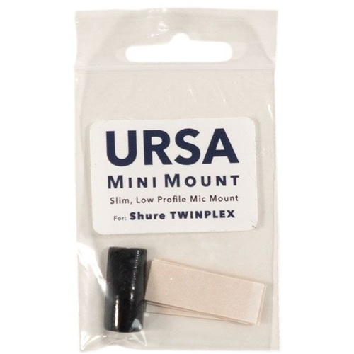 Ursa MiniMount for Shure Twinplex Lavs (Black)