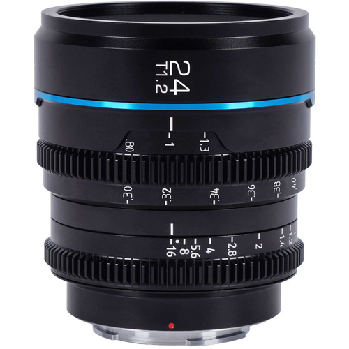 Sirui Nightwalker 24mm T1.2 S35 Cine Lens (MFT Mount, Black)