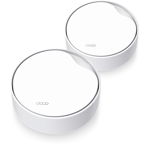 TP-Link Deco X50-PoE AX3000 Wireless Dual-Band Multi-Gig Whole Home Mesh Module (2 Pack)