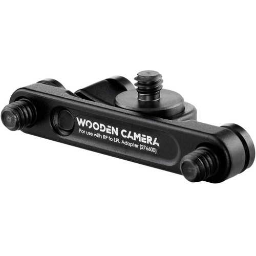 Wooden Camera Lens Mount Support for Canon RF Mount to ARRI LPL Mount (RED V-Raptor)
