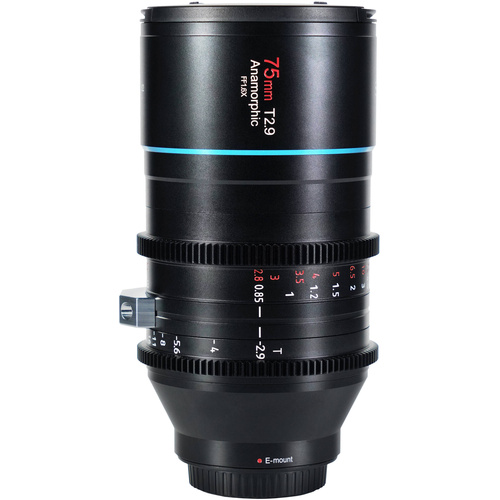 Sirui 75mm T2.9 Full Frame 1.6x Anamorphic Lens (Nikon Z)
