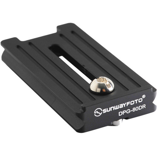 Sunwayfoto DPG-80DR Dual Dovetail Quick Release Plate