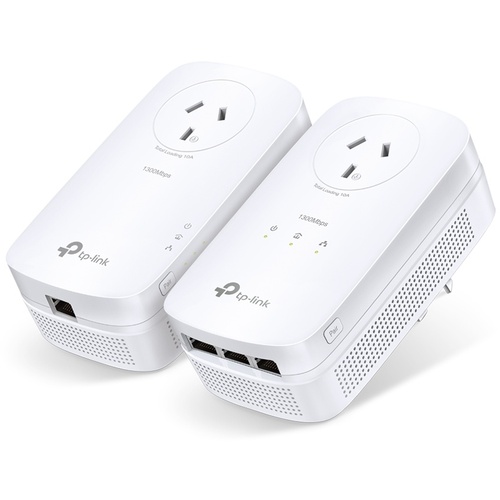 TP-Link TL-WPA8631P AV1300 Gigabit Passthrough Powerline AC1200 Wi-Fi Kit