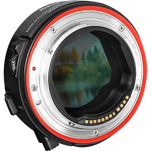 Meike Drop-In Filter Mount Adapter EF to EOS-R with Variable ND Filter