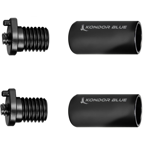 Kondor Blue 15mm LWS Back Rod Support for Sony FX6 Cage (Raven Black)