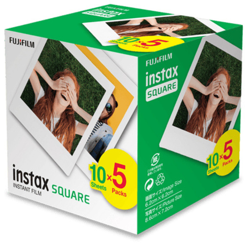 Fujifilm Instax Square Film (50 Exposures)