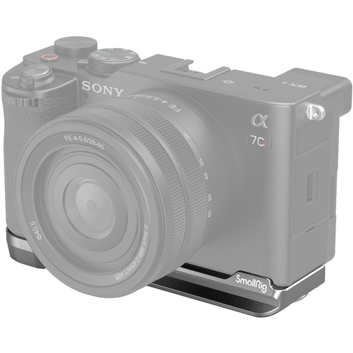 SmallRig 4439 Bottom Mount Plate for Sony Alpha 7C II / Alpha 7CR (Silver)