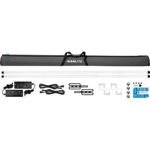 Nanlite PavoTube II 60XR RGB LED Pixel Tube Light (2.4m, 2-Light Kit)