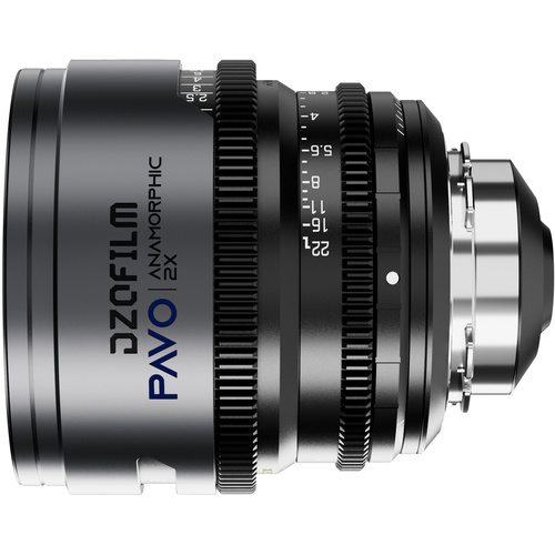 DZOFilm PAVO 28mm T2.1 2x Anamorphic Prime Lens (Blue Coating, PL/EF Mount, Meters)