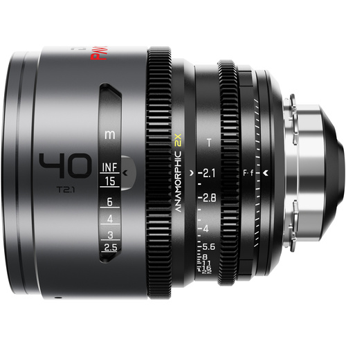 DZOFilm PAVO 40mm T2.1 2x Anamorphic Prime Lens (Neutral Coating, PL/EF Mount, Meters)