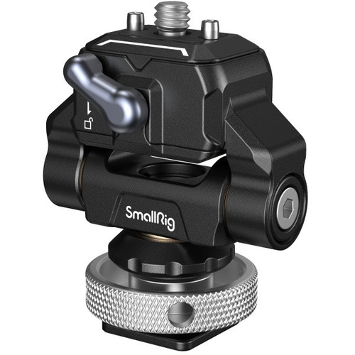 SmallRig 3514C Drop-in HawkLock mini Quick Release Monitor Mount with Cold Shoe