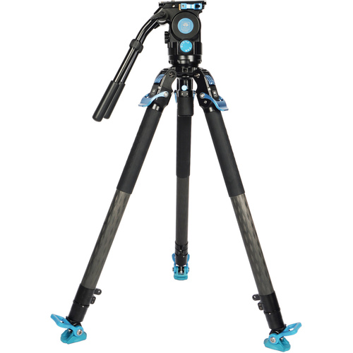 Sirui SVT75 + SVH15 Lite Rapid Professional Video Carbon Fibre Tripod Kit