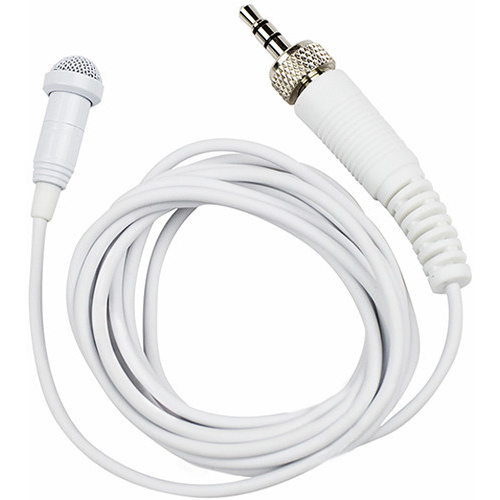 TASCAM TM-10LW Lavalier Microphone for DR-10L Digital Recorder (White)