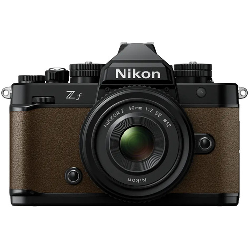 Nikon Zf Mirrorless Camera with 40mm Lens (Sepia Brown)
