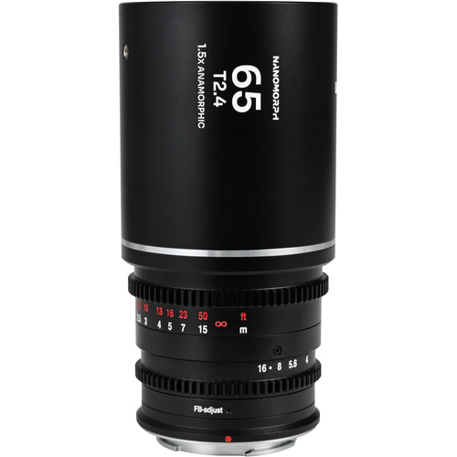 Laowa Nanomorph 65mm T2.4 1.5X S35 Lens (Leica L, Silver)
