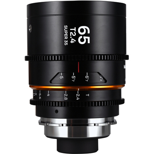 Laowa Nanomorph 65mm T2.4 1.5X S35 Lens (ARRI PL/Canon EF, Amber)