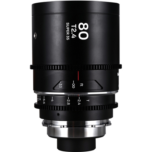 Laowa Nanomorph 80mm T2.4 1.5X S35 Lens (ARRI PL/Canon EF, Silver)