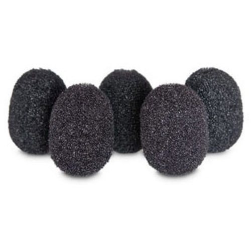 Rycote Lavalier Foam Windscreen 5-Pack (Black)