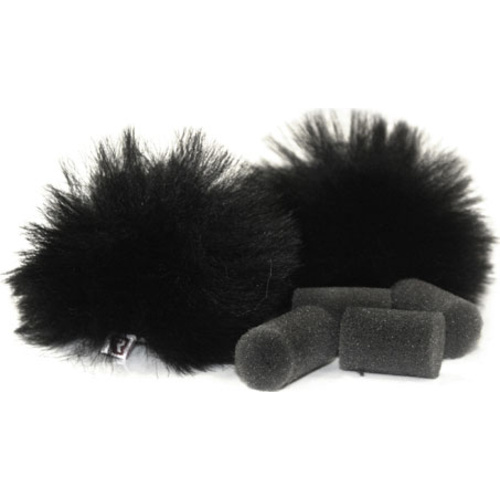Rycote Lavalier Windjammer (Black, 2-Pack)