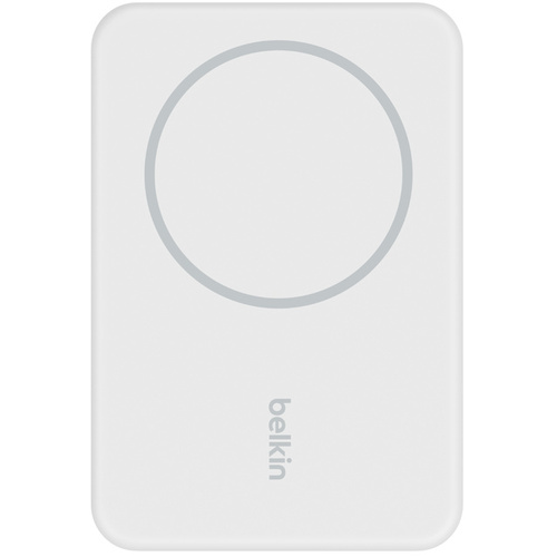 Belkin Boost Charge 5000 mAh Wireless Power Bank + Stand (White)