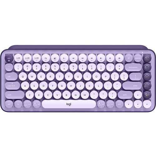 Logitech POP Keys Wireless Bluetooth Mechanical Keyboard (Cosmos)