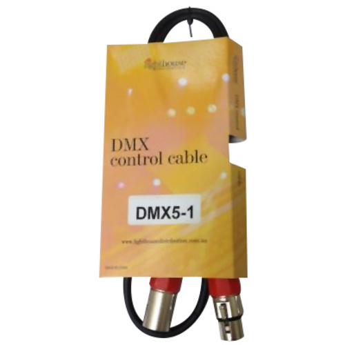 Theatrelight Data Lead 5pin 1M M - F